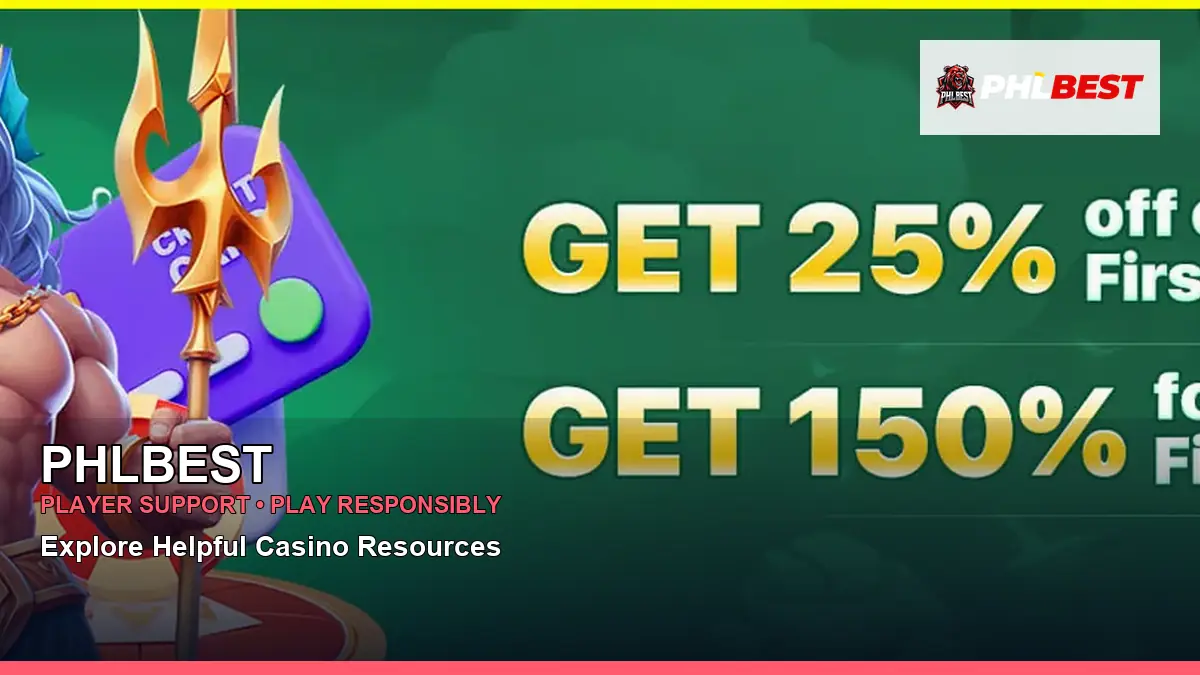 PHLBEST casino terms and player information for the Philippines